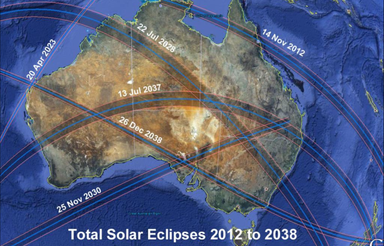 Australian eclipse quintet